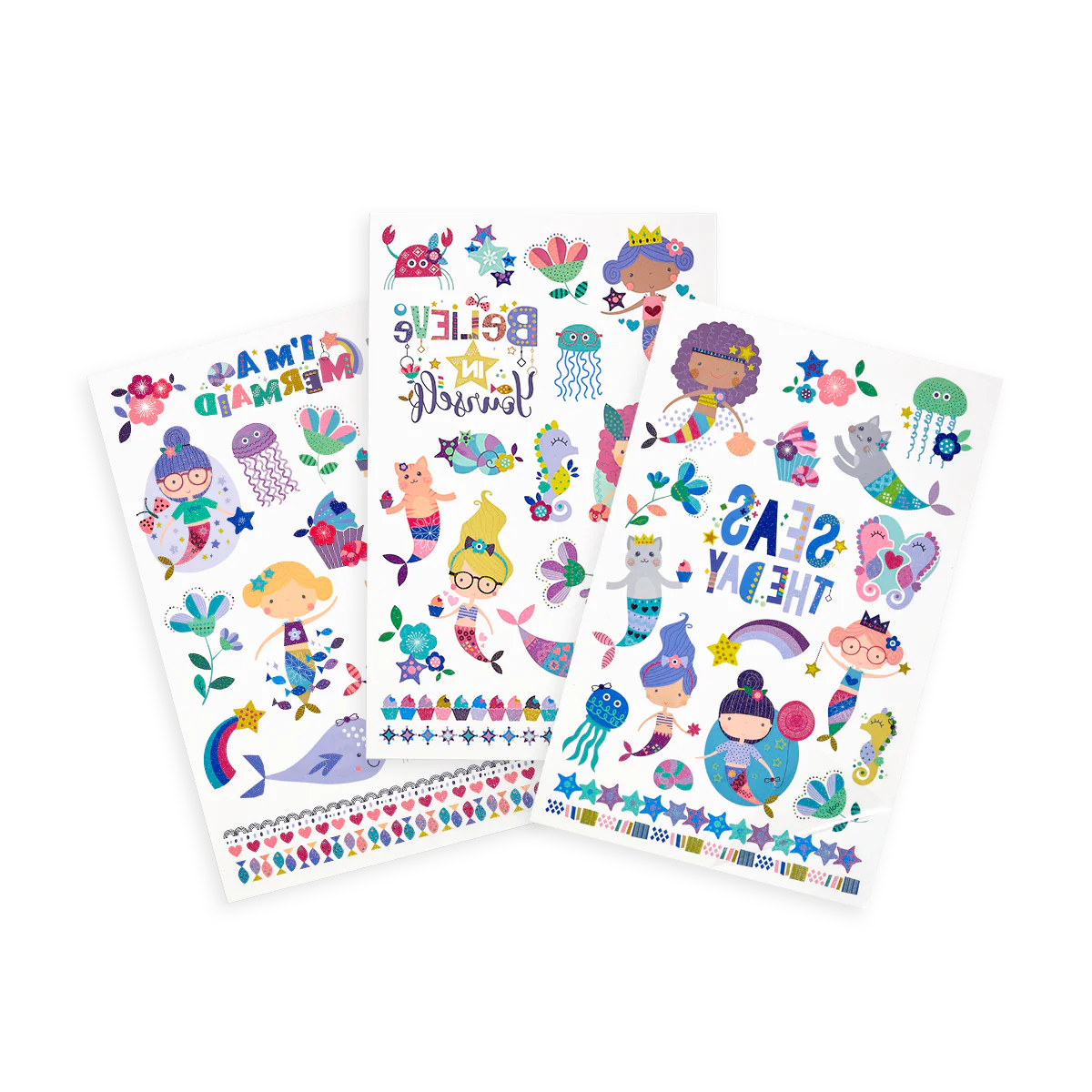 Tattoo-Palooza Temporary Tattoos - Mermaid Magic