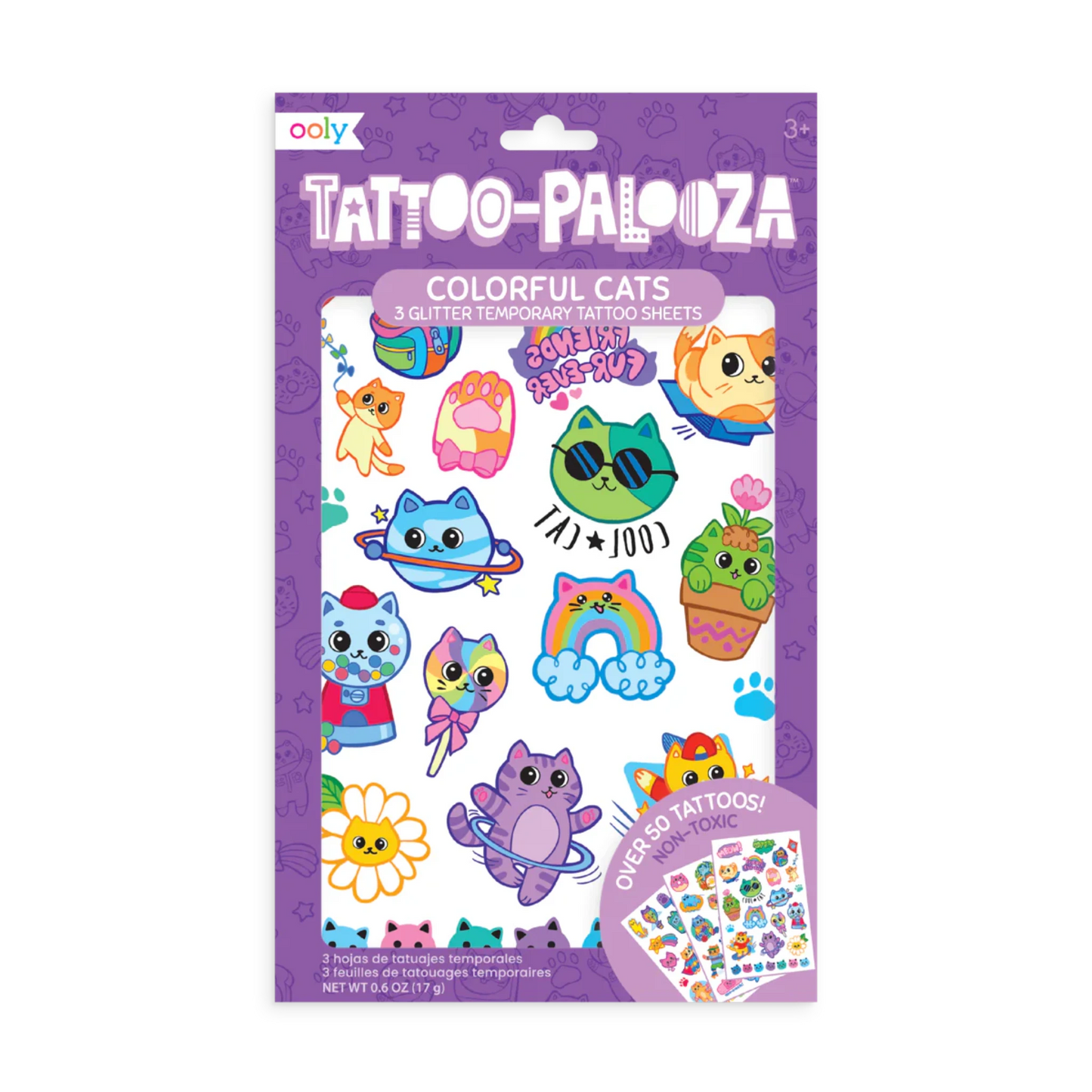 Tatto Palooza- Colorful Cats