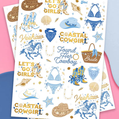 Coastal Cowgirl Bach Tattoos