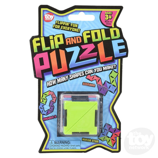 7" Flip And Fold Puzzle Game