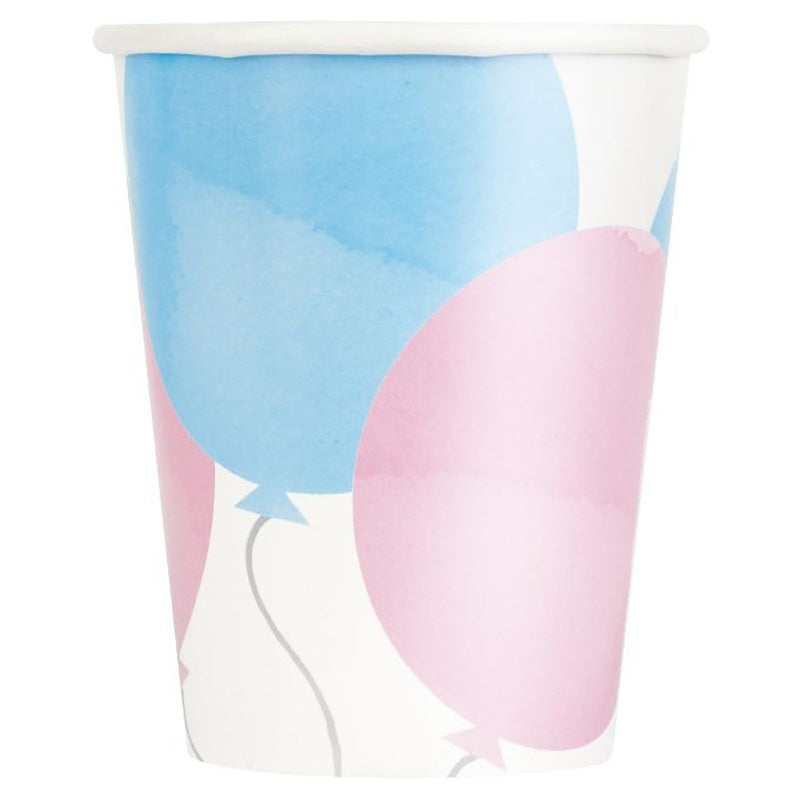 Gender Reveal Party Paper Cups