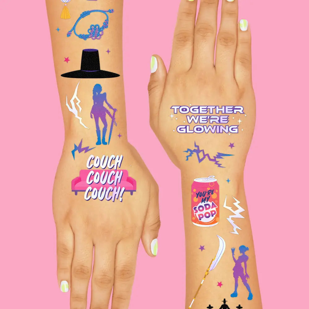 Kpop Tattoos Temporary Tattoo