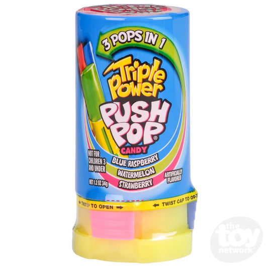 Triple Power Push Pops