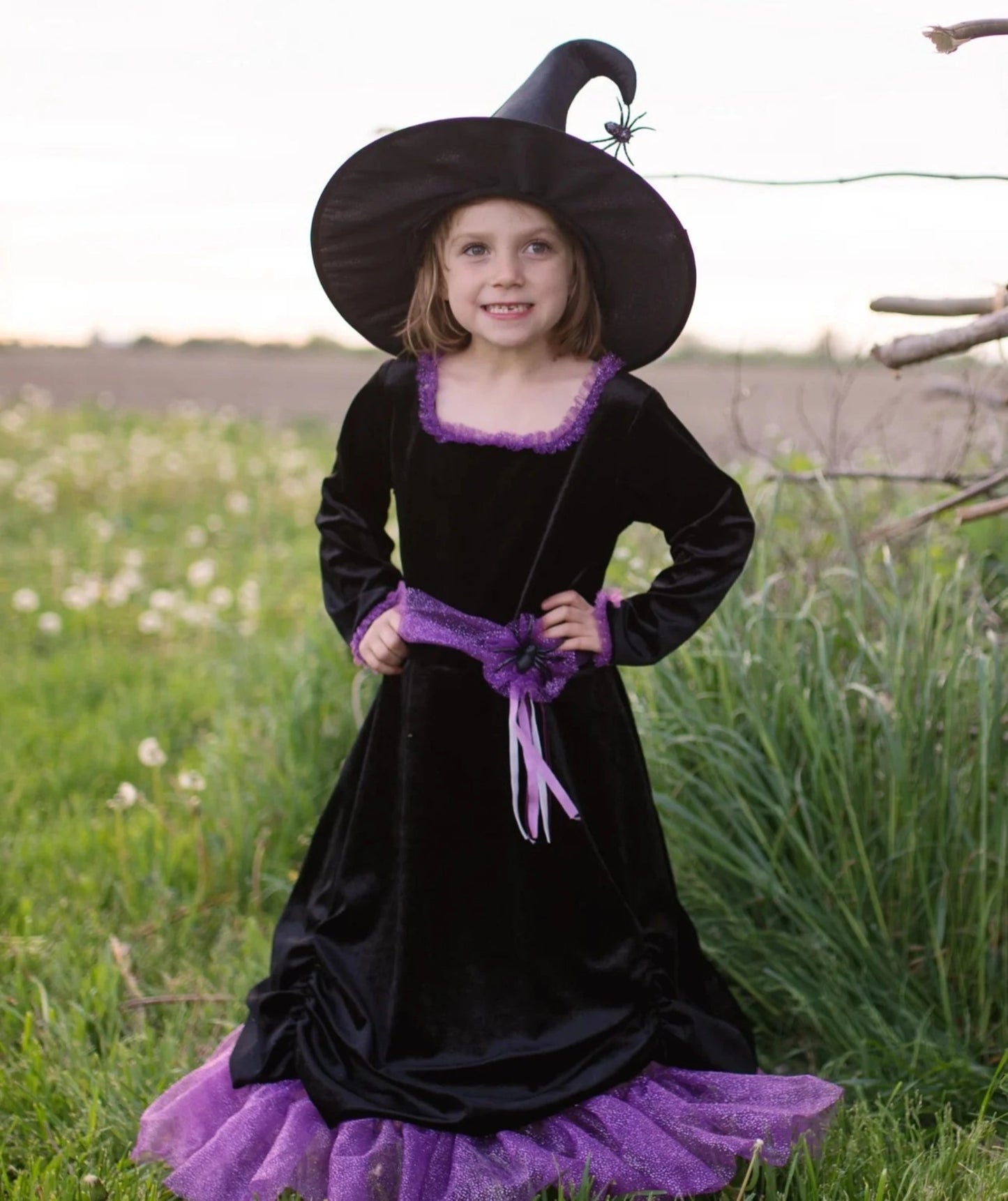 Vera The Velvet Witch Dress & Hat