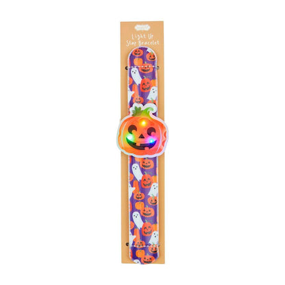 Halloween Light-Up Slap Bracelets