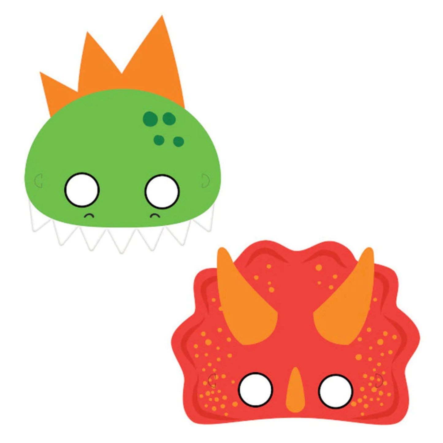 Dino-Mite Party Paper Masks