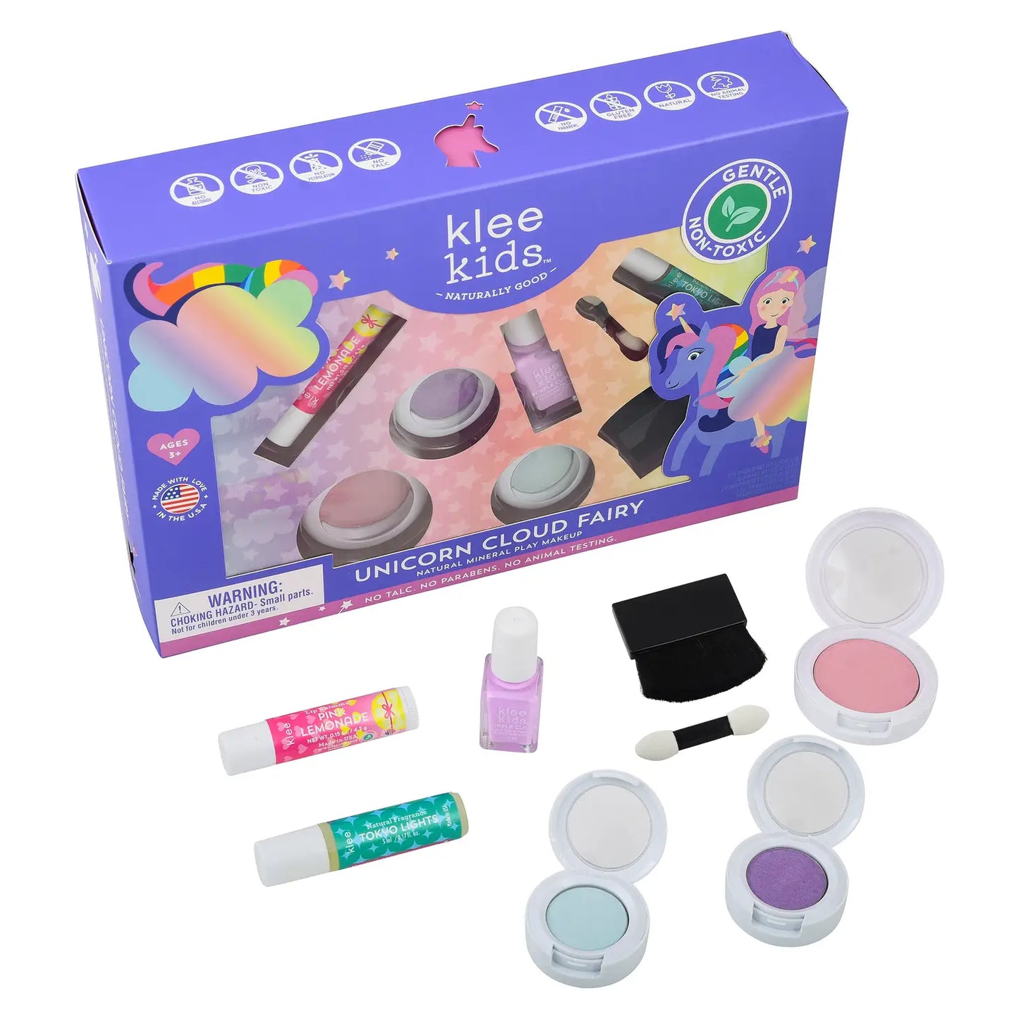 ¡Nuevo! Unicornio Nube Hada - Klee Kids Deluxe Kit de maquillaje