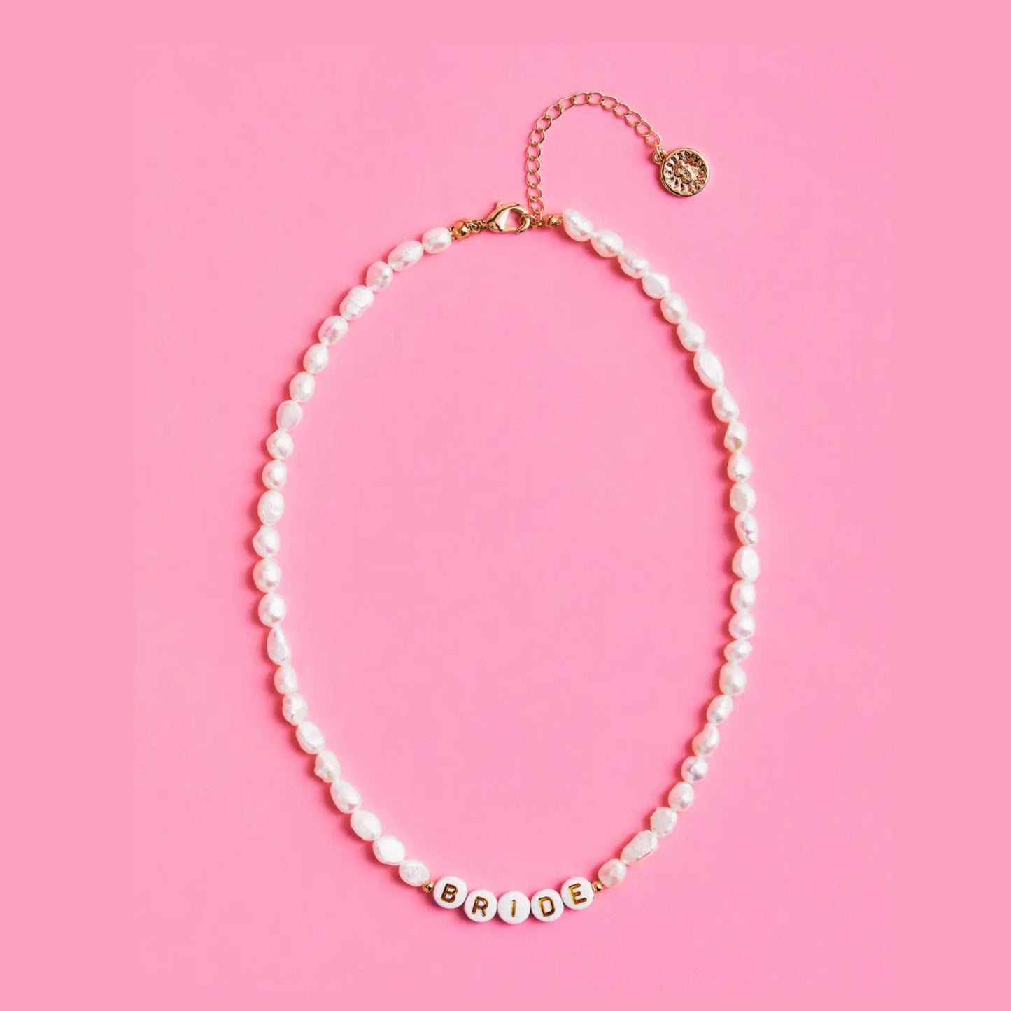 Bridal Pearl Beaded Necklace