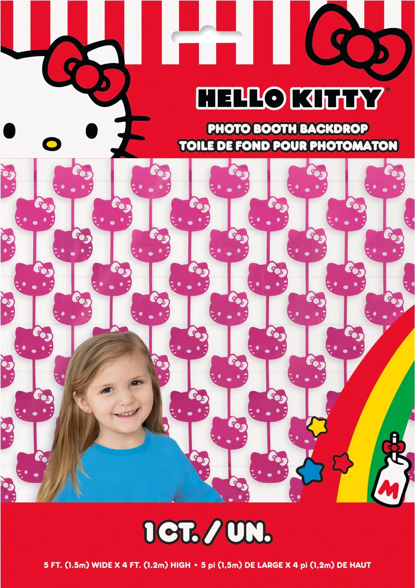 Hello Kitty and Friends Foil Photo Backdrop