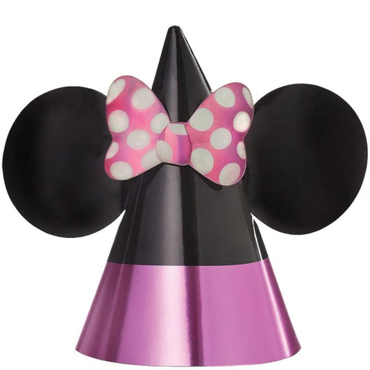 Gorros De Fiesta Minnie Mouse Cono De Papel