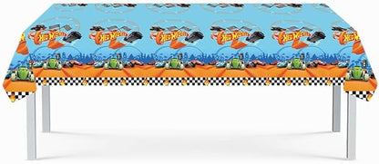 Hot Wheels Wild Racer Plastic Table Cover