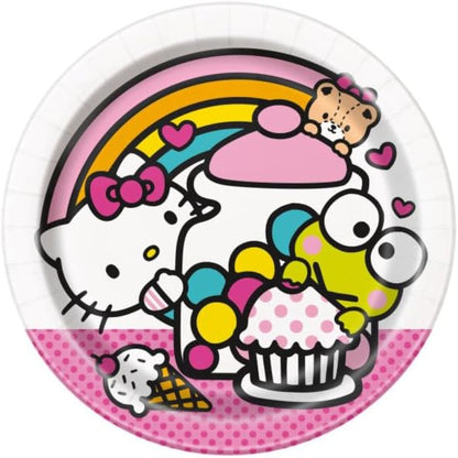 7" Hello Kitty Paper Plates