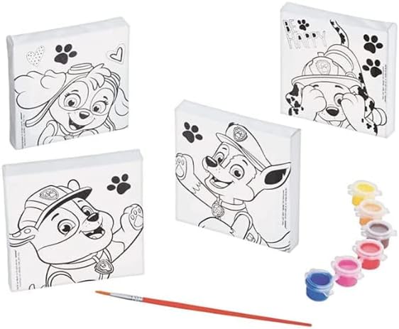 Paw Patrol Color Your Own Canvas
