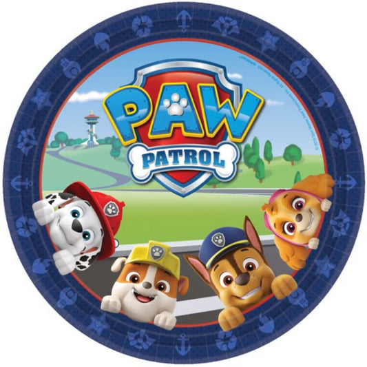 Paw Patrol Paper Plates