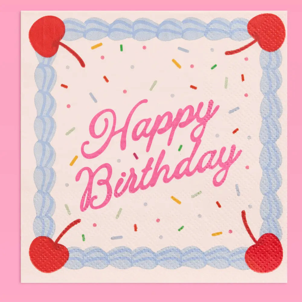 Happy Birthday Napkins