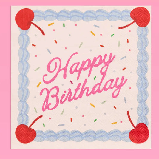 Happy Birthday Napkins
