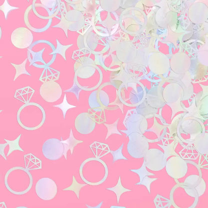 Iridescent Confetti Bachelorette