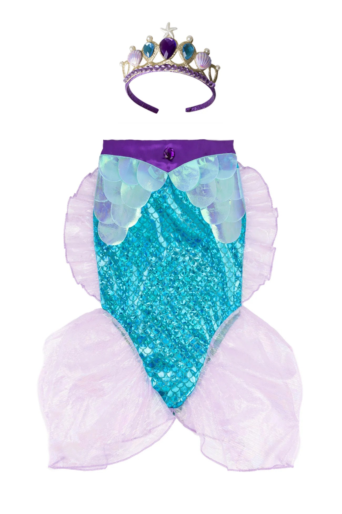 Mermaid Glimmer Skirt Set