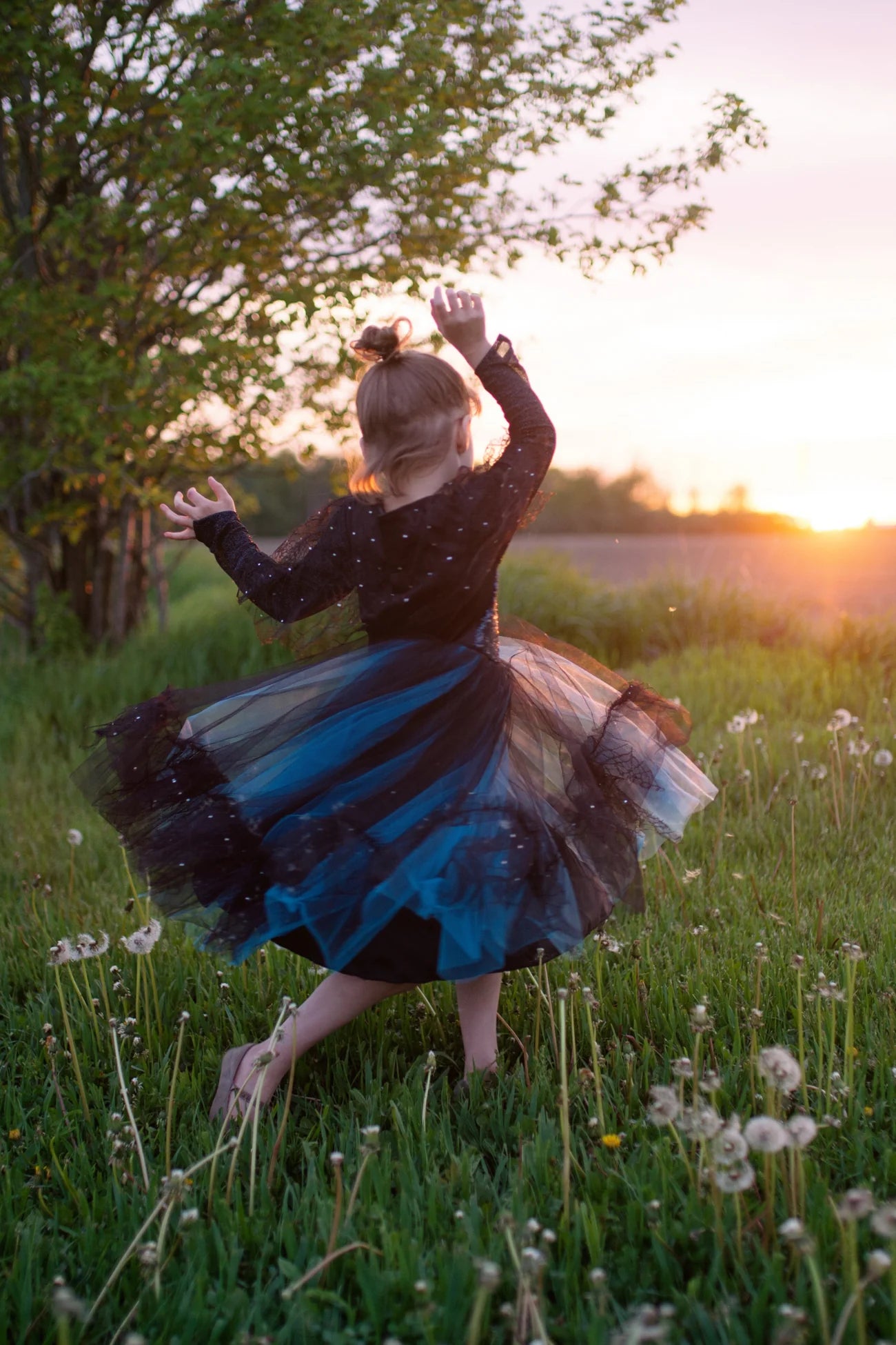 Luna The Midnight Witch Dress & Headband Sale price