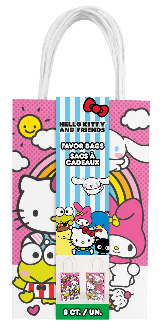 Hello Kitty & Friends Kraft Paper Favor Bags
