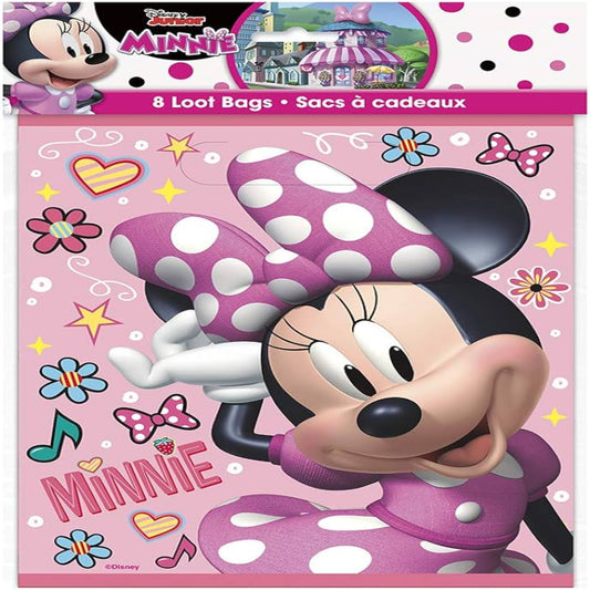 Bolsas de botín de Minnie Mouse 8 unidades