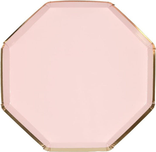 Platos laterales rosa oscuro