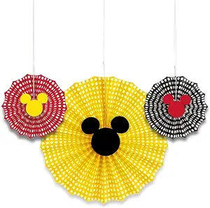 Mickey Mouse Paper Fan Decoration Kit