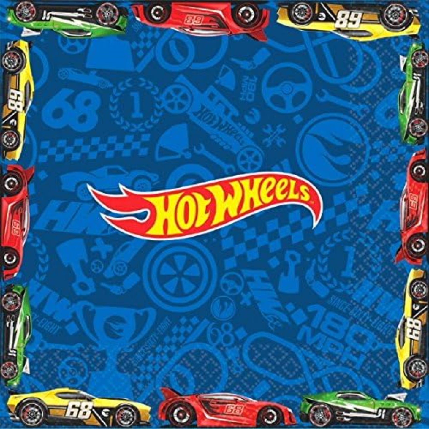 Hot Wheels Napkins