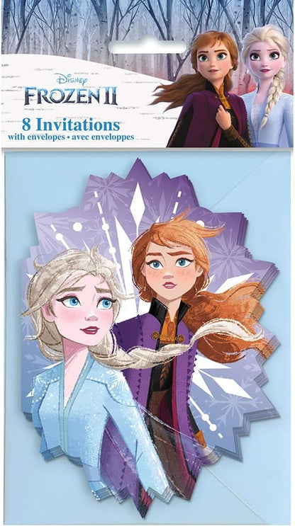 Frozen 2 Invitations with Envelopes