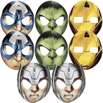 Avengers Party Masks