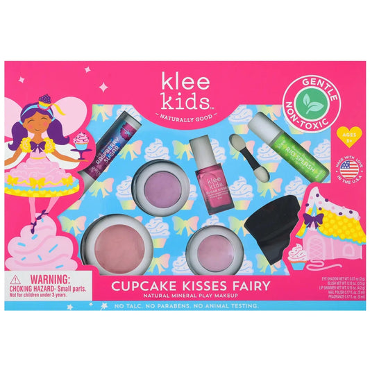 Hada de los besos de cupcakes - Kit de maquillaje de lujo para niños de Klee