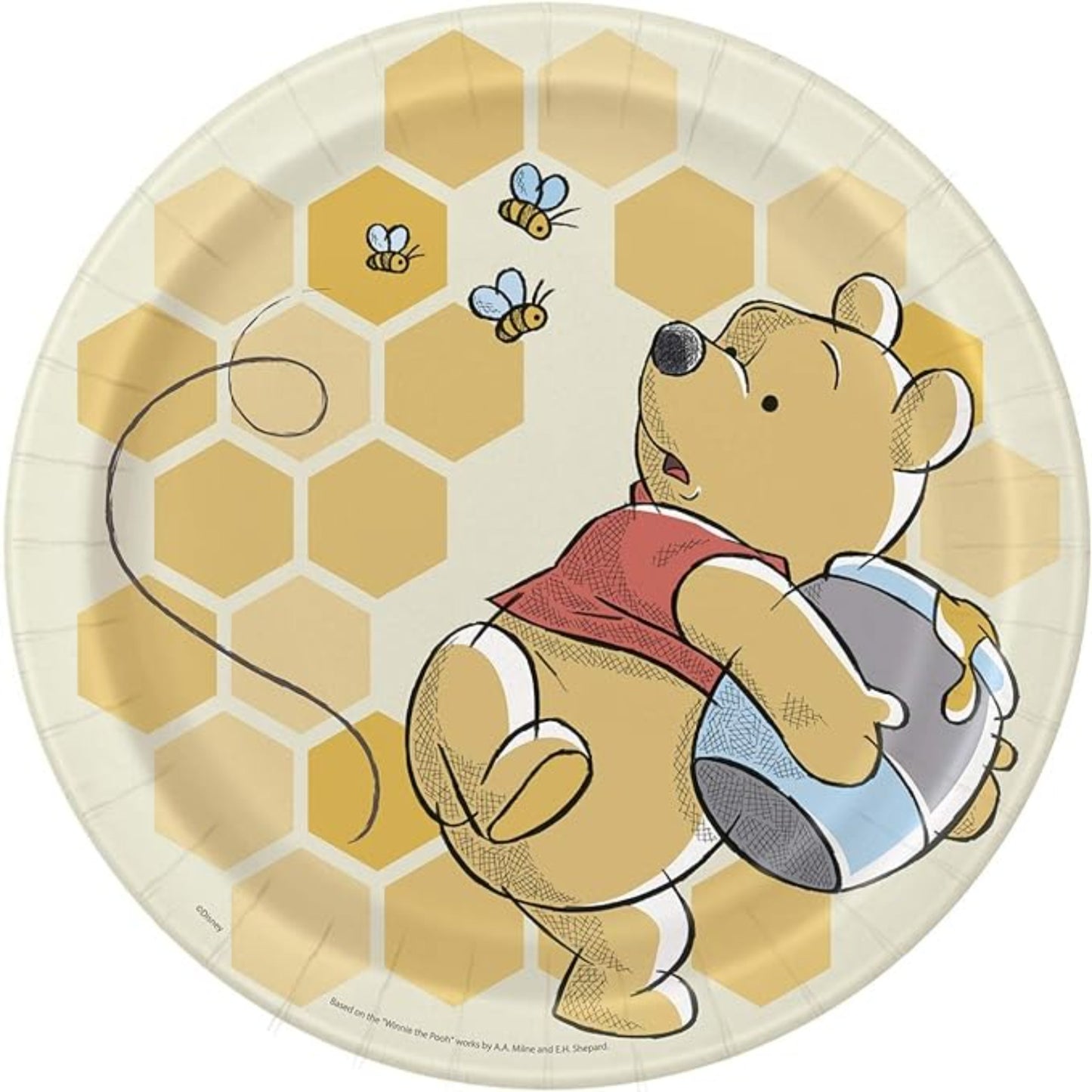 Winnie The Pooh Lunch Plates