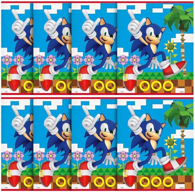 Sonic the Hedgehog Loot Bags 8ct