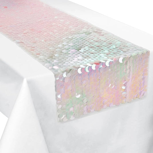Luminous Sequin Party Table Runner