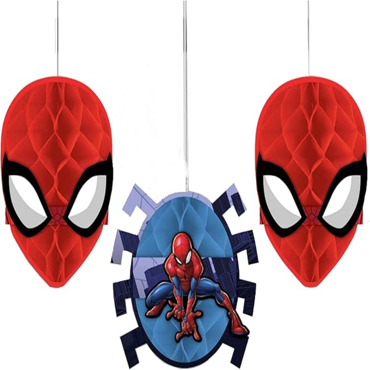 Spiderman Webbed Wonder Honeycomb Deco 3