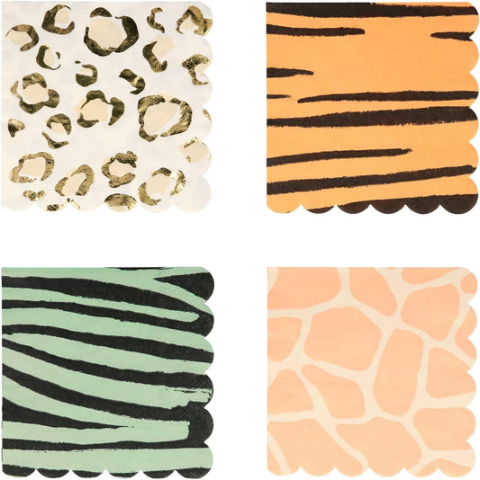 Safari Print Small Napkins