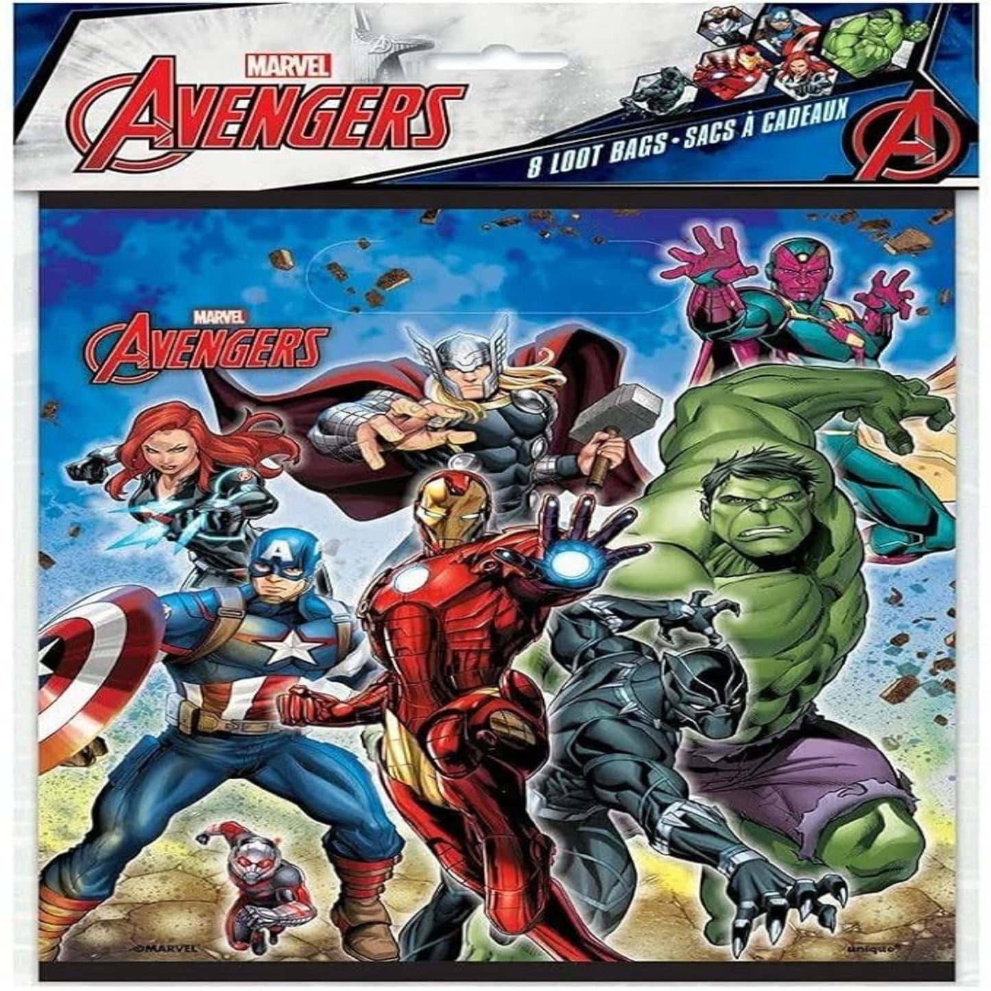 Avengers Party Loot Bags