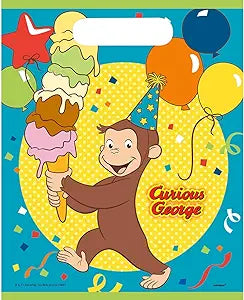 Curious George Favor Bags