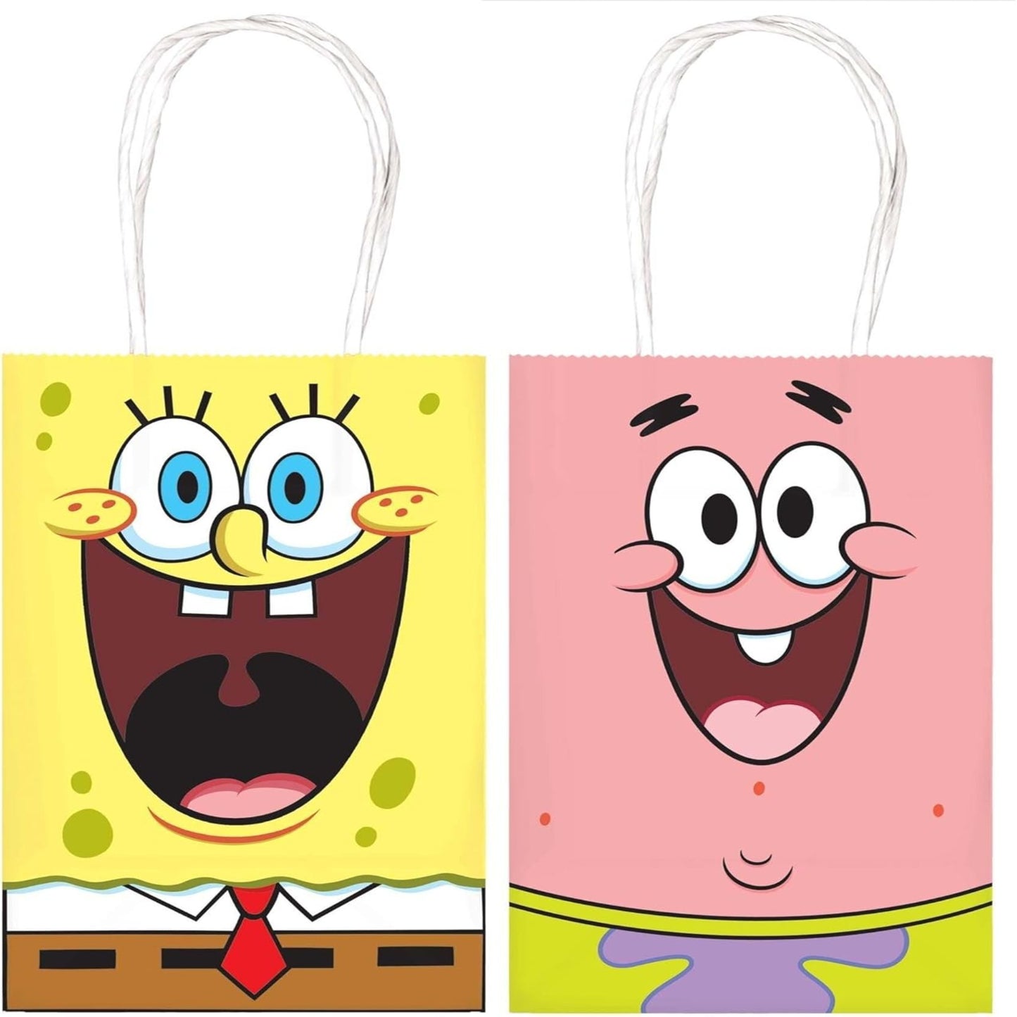 Spongebob Party Favour Bags