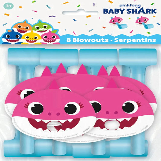8 Baby Shark Blowouts