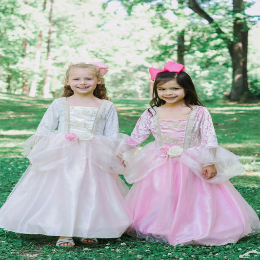 Vestido de princesa rosa rosa