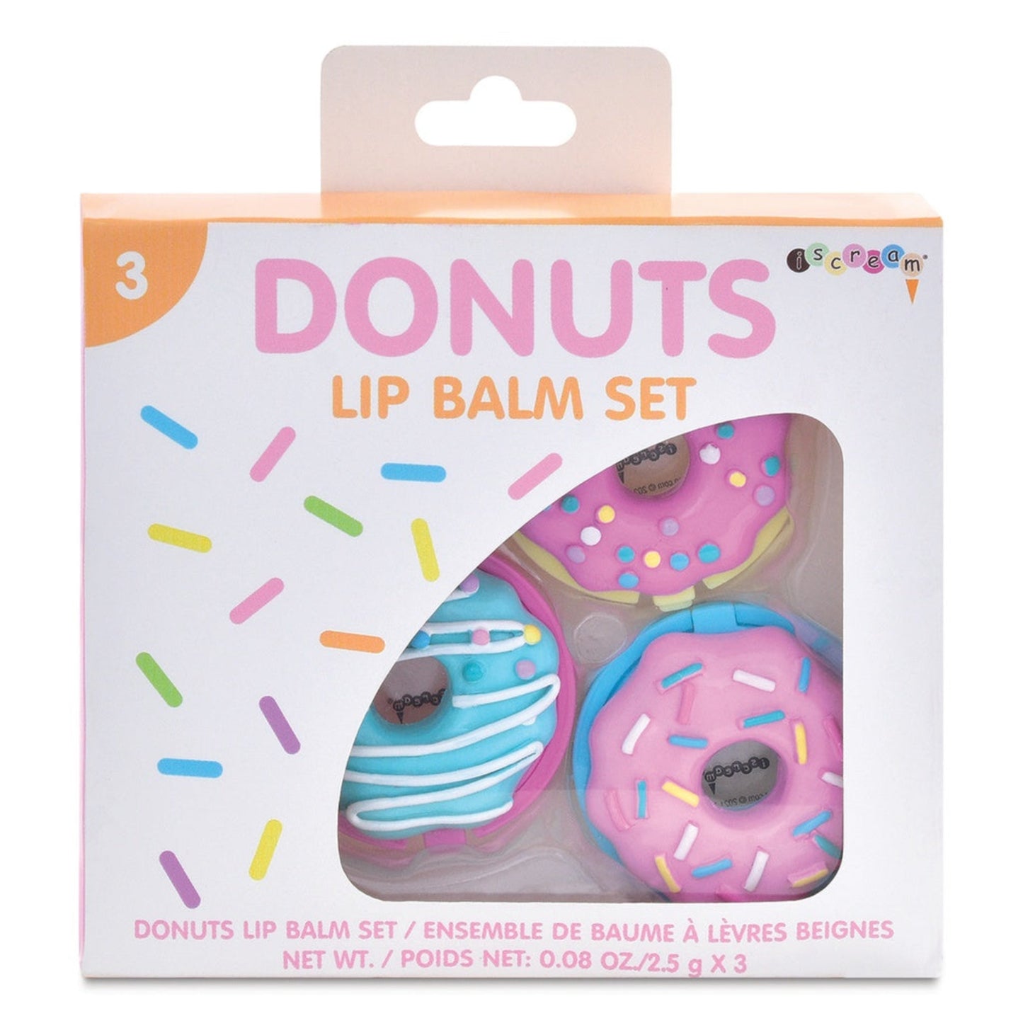 Set de bálsamo labial Donuts