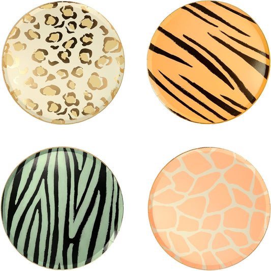 Safari Animal Print Dinner Plates