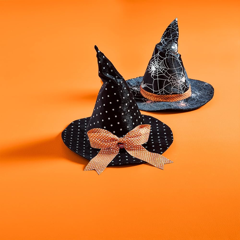 Dancing Witch Hats, Spider Web, Fits ages 3-10