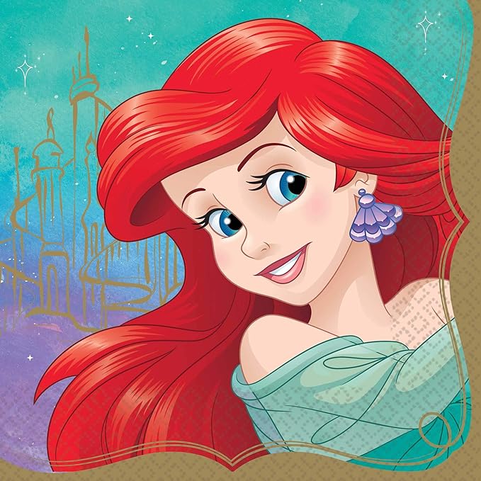 Disney Princess Ariel Luncheon Napkins