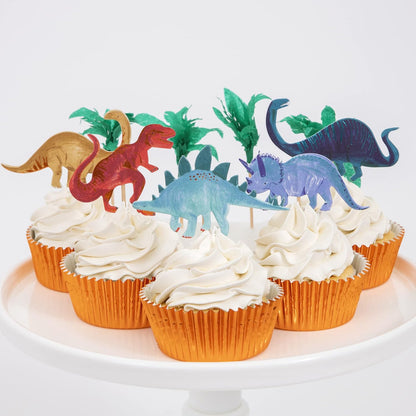 Kit de cupcakes del Reino de los Dinosaurios