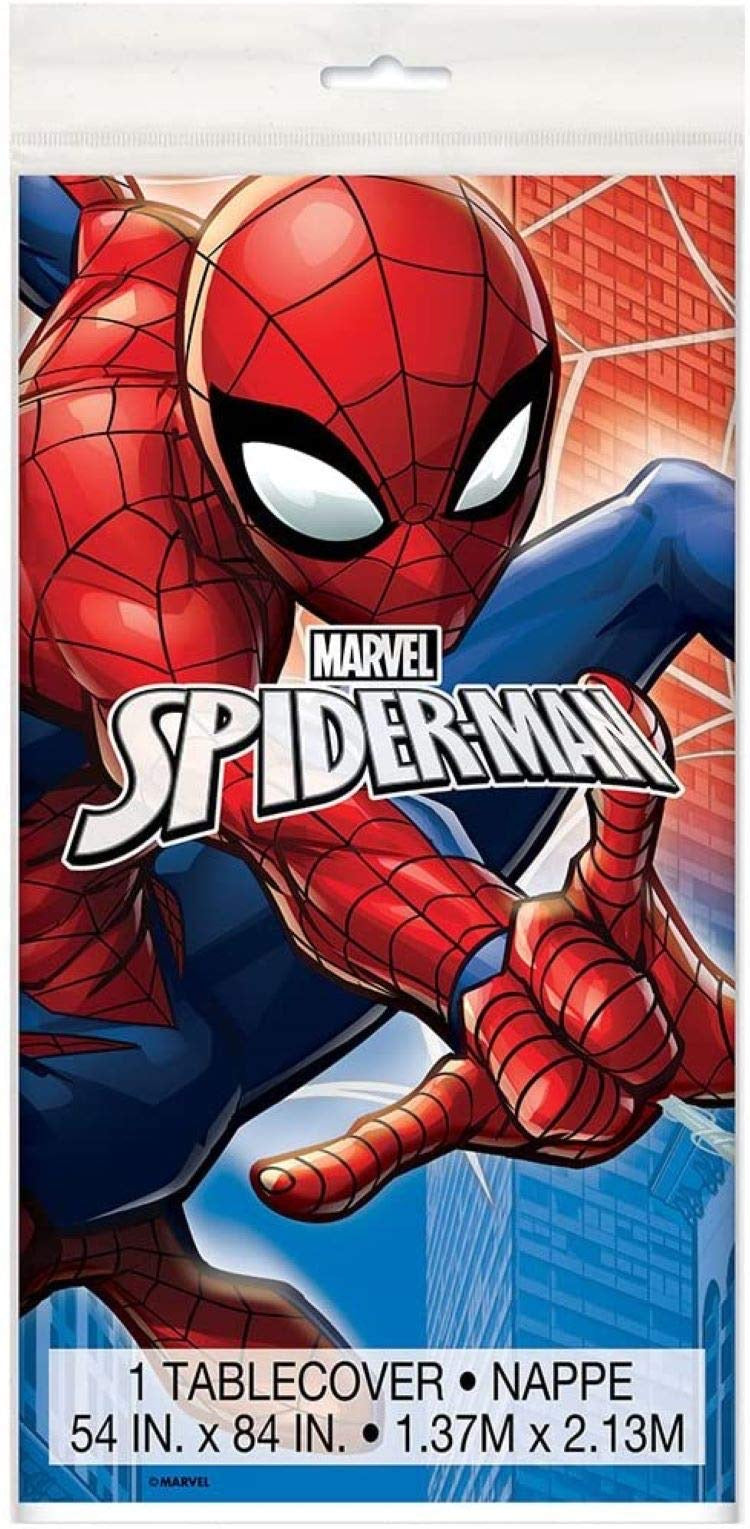 Mantel rectangular de plástico Spider-Man