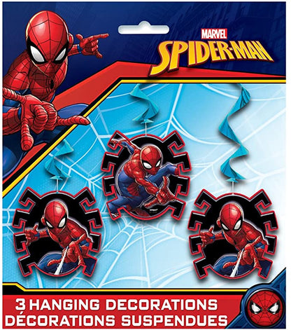 Guirnaldas decorativas de Spiderman