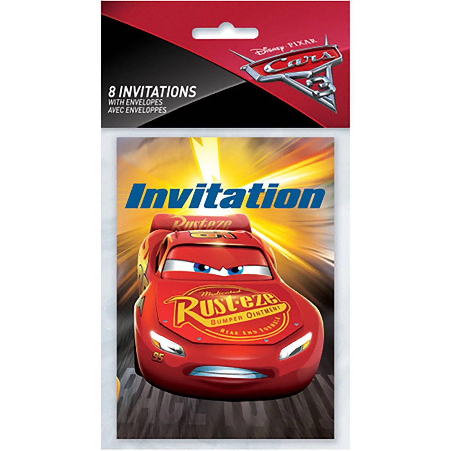 Invitaciones Cars