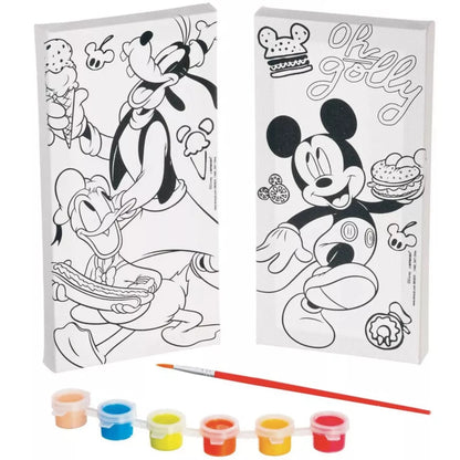 Disney Mickey Mouse colorea tu propio lienzo